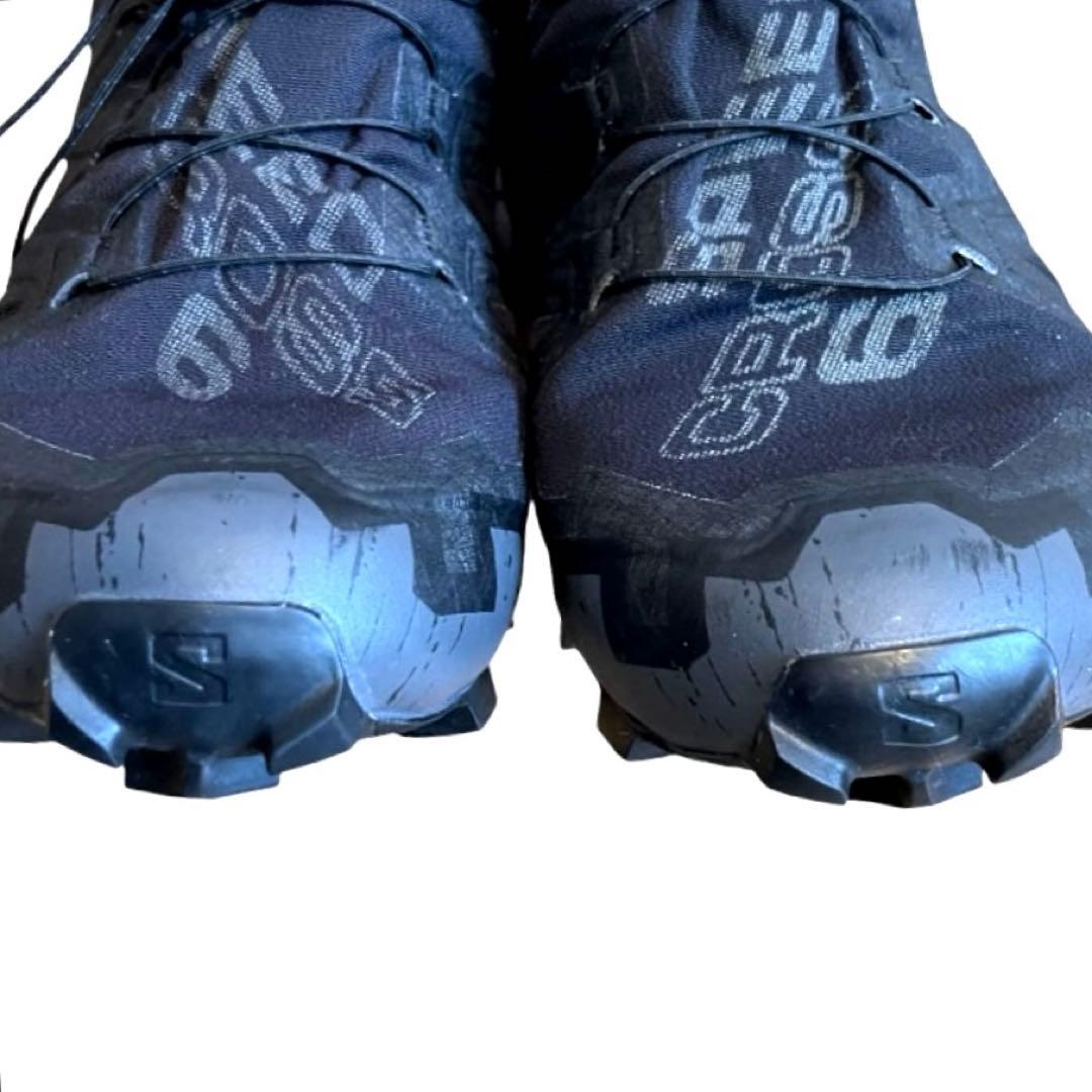 【美品】SALOMON SPEED CROSS 6 サロモン ブラック 24cm