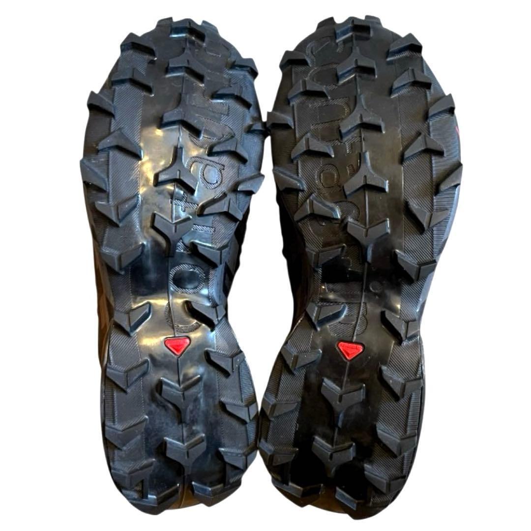 【美品】SALOMON SPEED CROSS 6 サロモン ブラック 24cm
