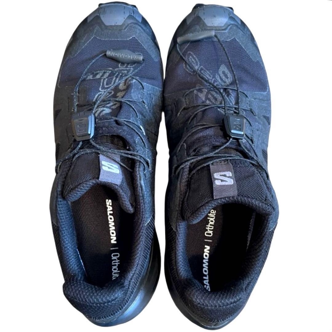【美品】SALOMON SPEED CROSS 6 サロモン ブラック 24cm