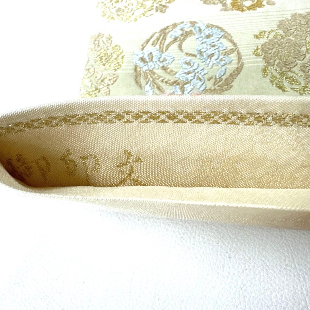 専用帯6282 ●高級 正絹 御印文 唐織つづれ 六通 袋帯