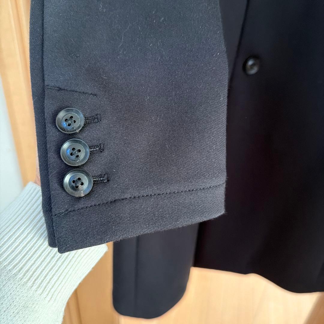 junhashimotoブラック チェスターコート サイズ4 NUKUMORI