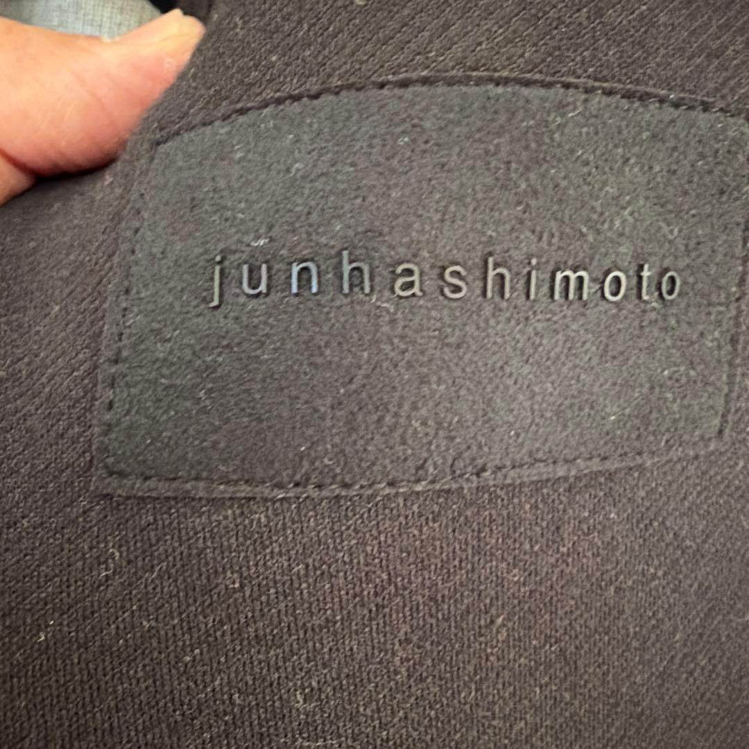 junhashimotoブラック チェスターコート サイズ4 NUKUMORI