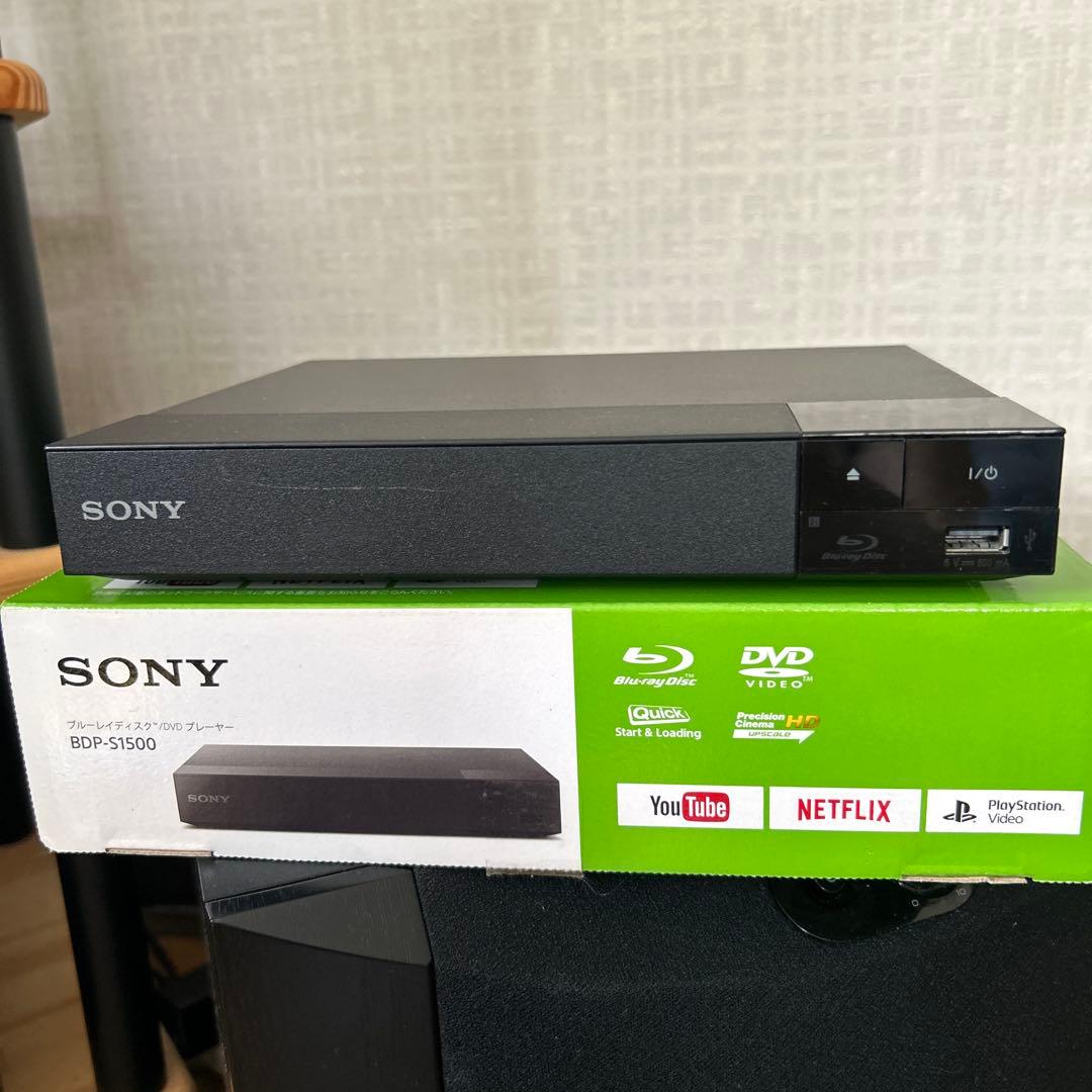 SONY ブルーレイディスク/DVDプレーヤー BDP-S1500