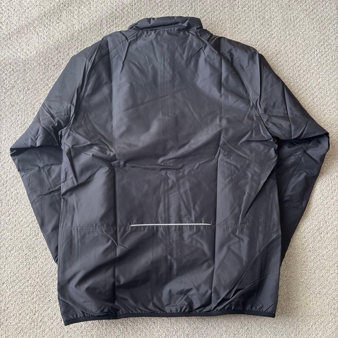 廃盤品！新品ASICS ウインドブレーカー 上下セット 黒 ジャージ