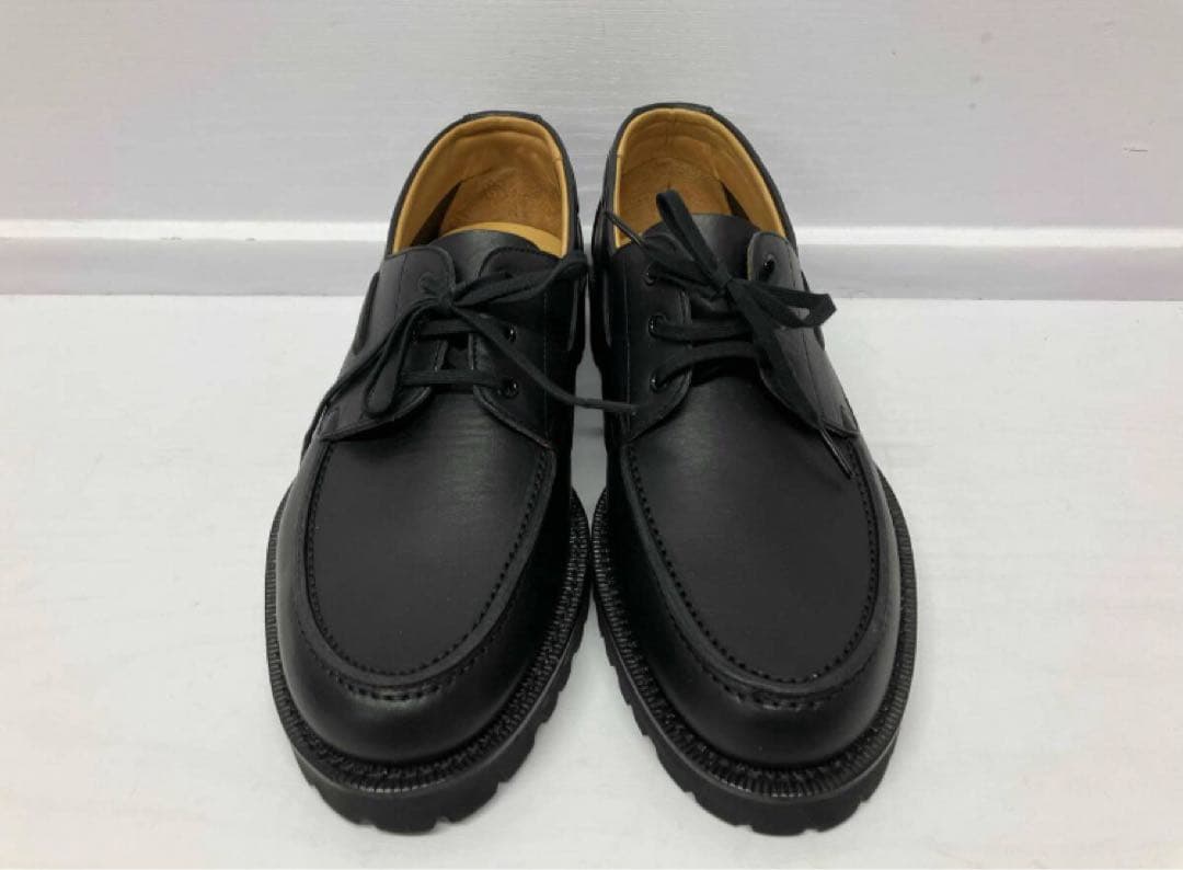 【未使用】三陽山長/悠三 レザー デッキシューズ