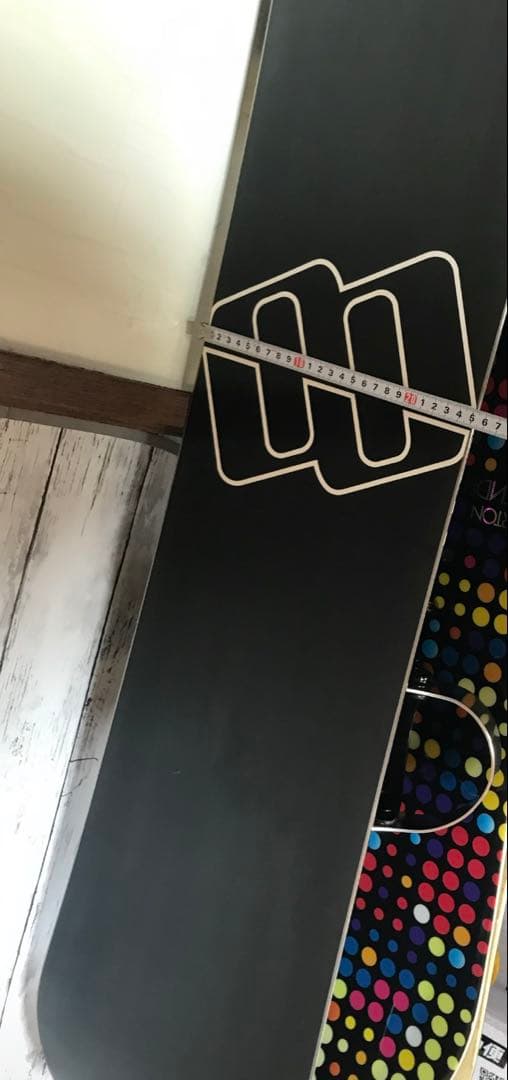 板のみ　morrowスノーボード ブラック155 美品