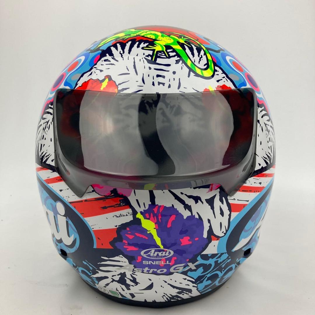 【未使用級】アライ　アストロ　GX ジャングル2 バイク用品　ヘルメット　動物