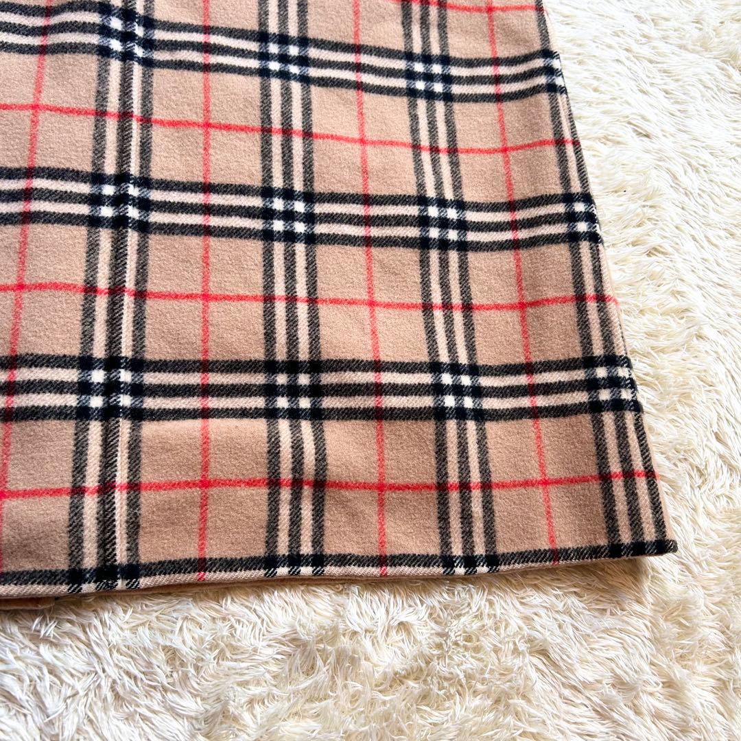 極美品✨️BURBERRY リバーシブル　ウール ラムコート ノバチェック M