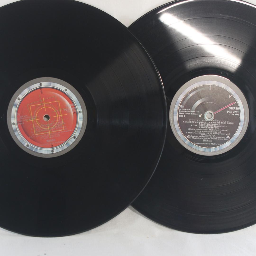 英LP Wings Over America UK盤 ステレオ ウイングス