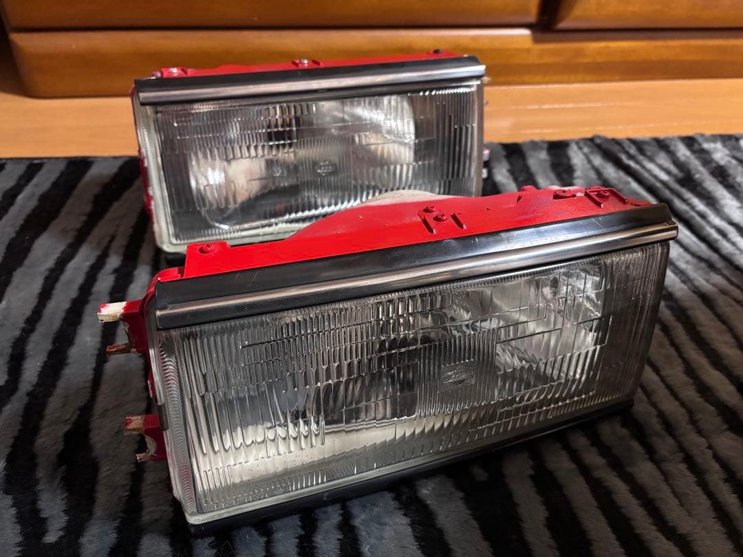 デコトラ レトロ ヘッドライト 奥目仕様 U11ブルーバード 旧車 当時物