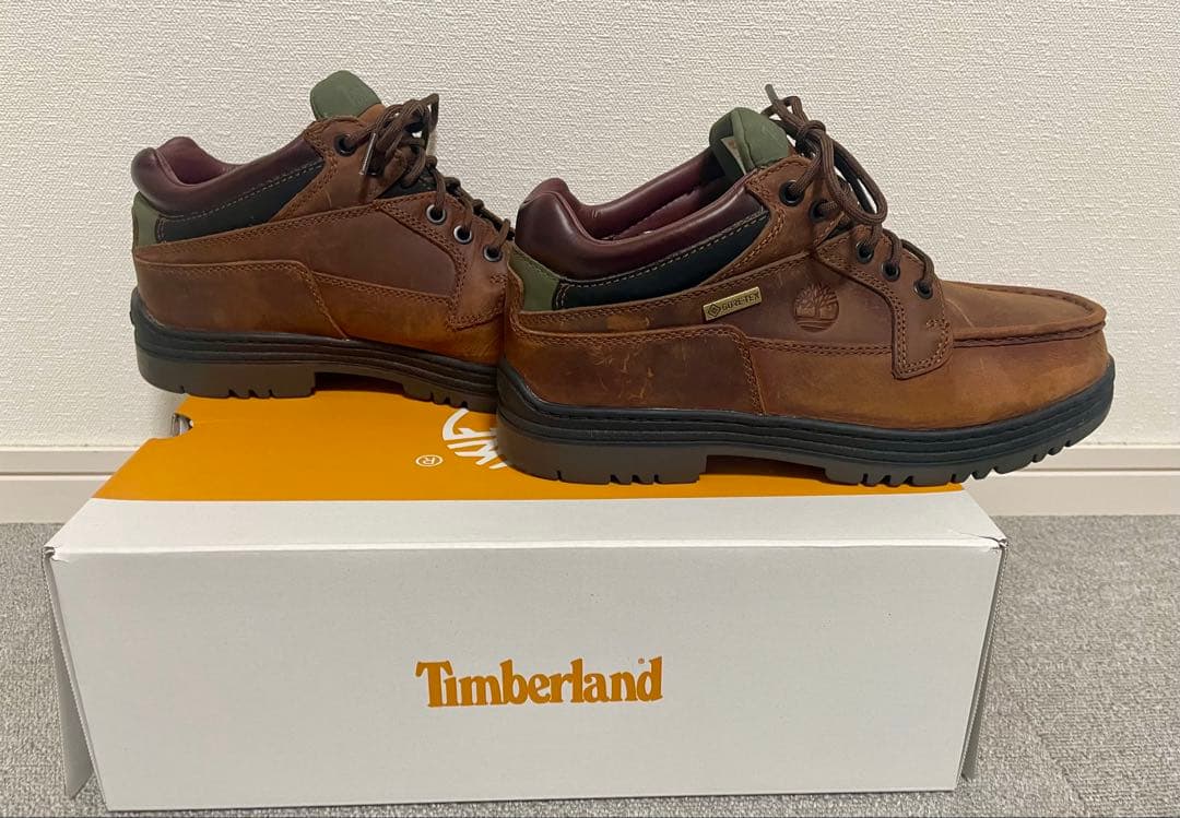 timberland moc toe gtx brown ブラウン 26cm