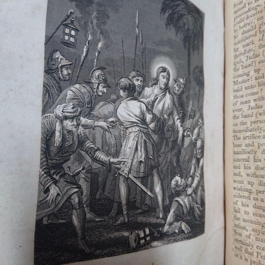 Life of Christ 1839 キリスト教 アンティーク　聖書