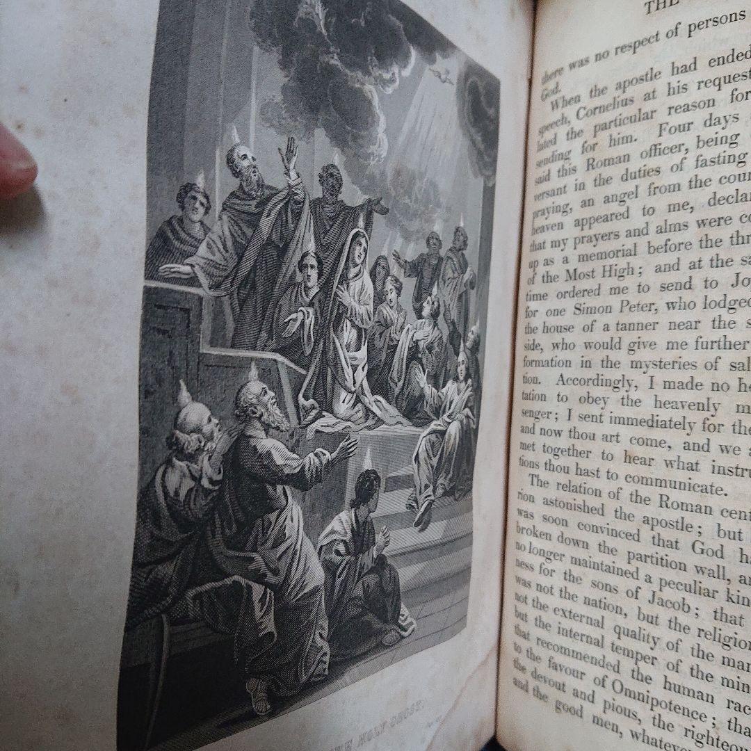 Life of Christ 1839 キリスト教 アンティーク　聖書