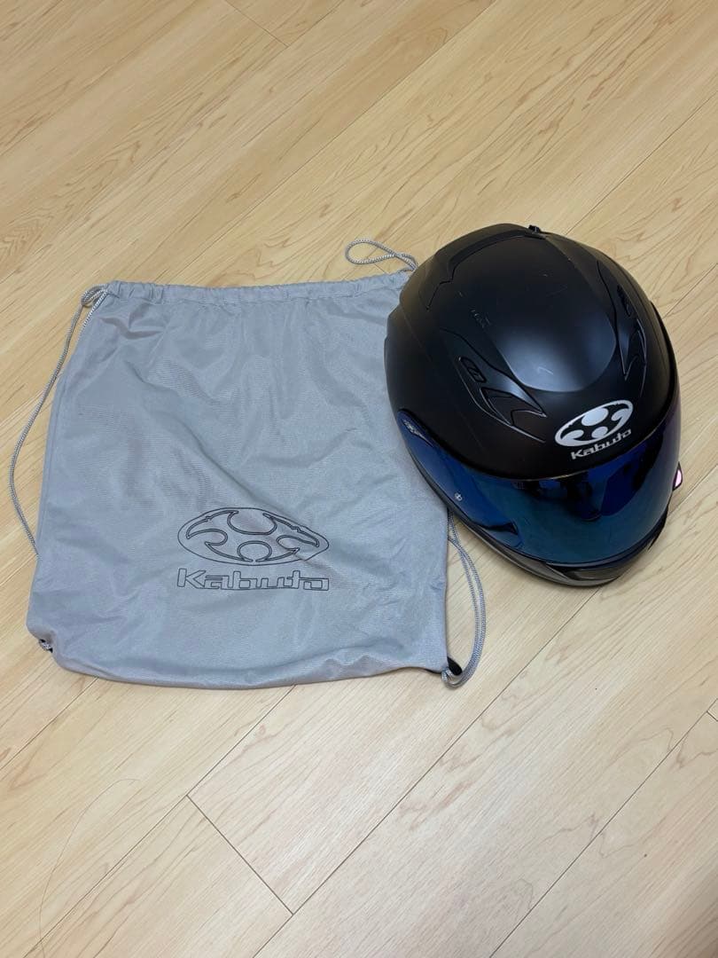 OGKカブト KAMUI3 カムイ3 Lサイズ マットブラック　収納袋付