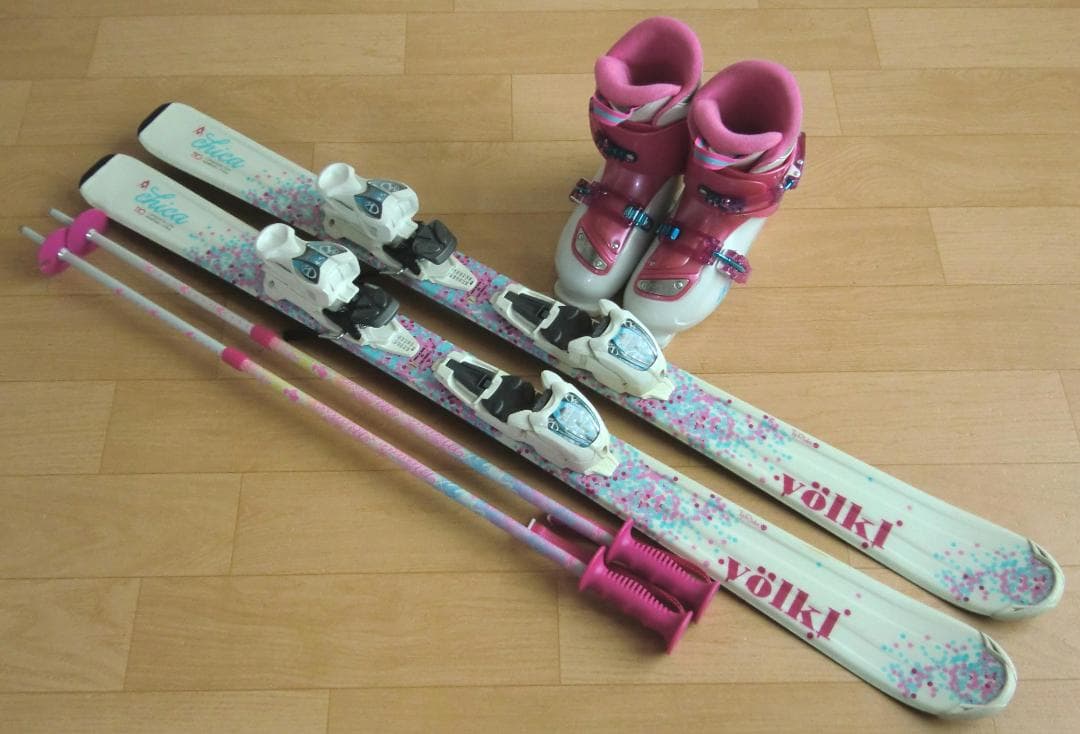 ■■11月限定■送料無料■VOLKL■子供用スキー4点セット■110/21■■