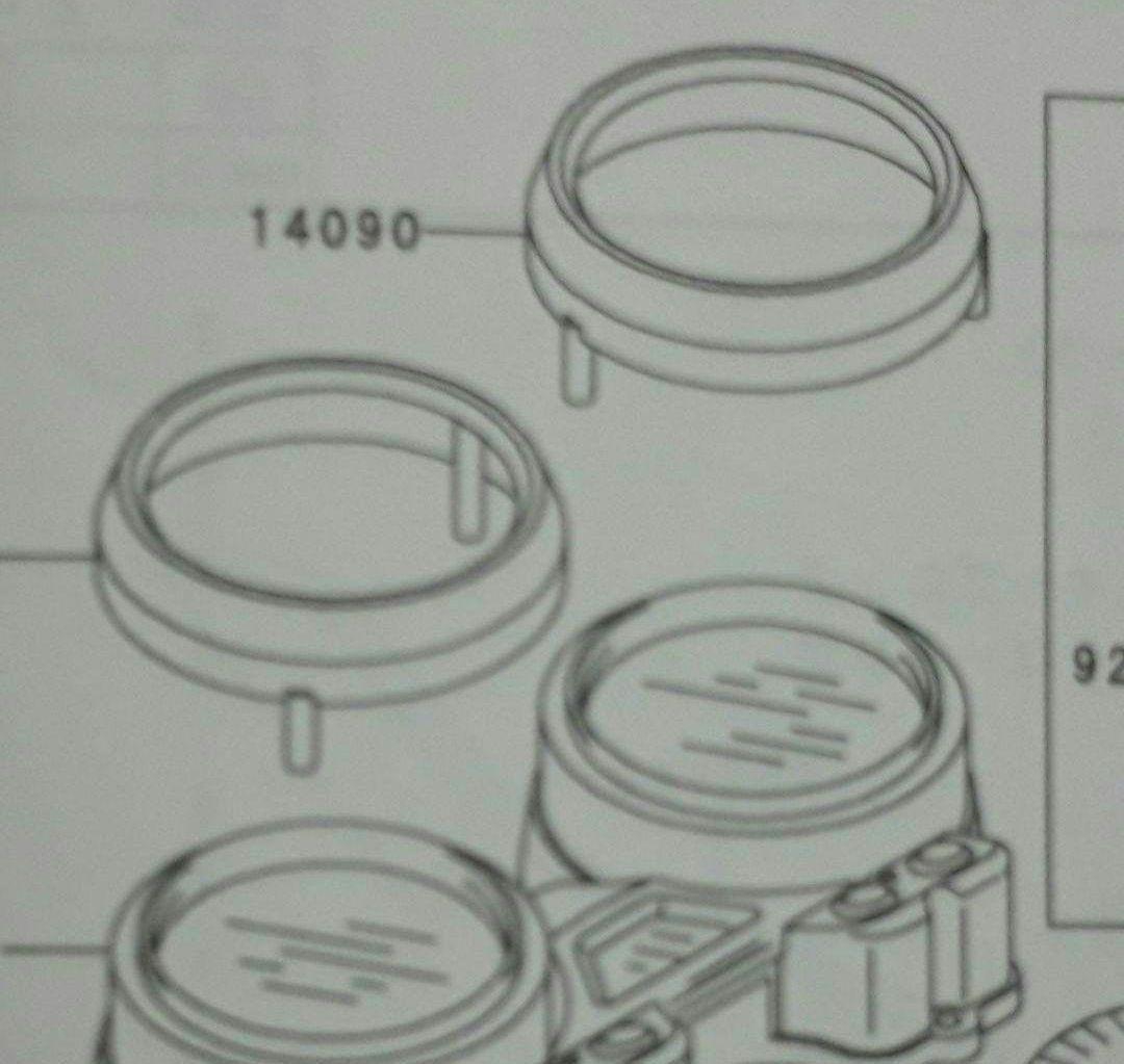 ゼファーχ　バリオスⅡ ZRX 400Ⅱ　メーターカバー　カワサキ純正