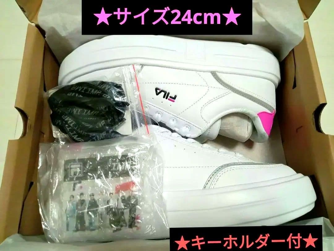 新品◆ノベルティ付◆IMP.×FILAコラボスニーカー　24センチ