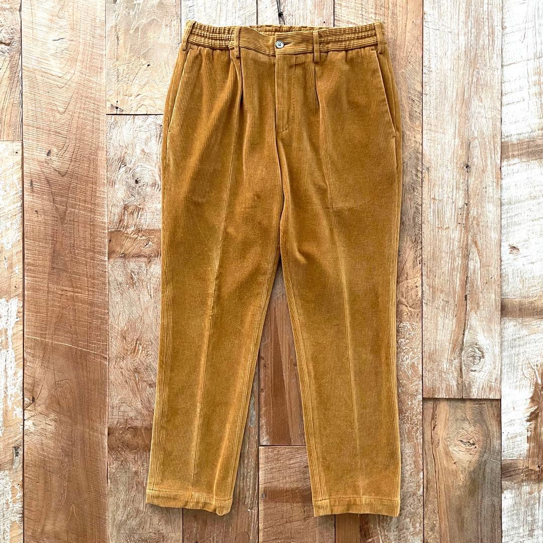 【極美品】PT TORINO テーパード イージー コーデュロイ スラックス
