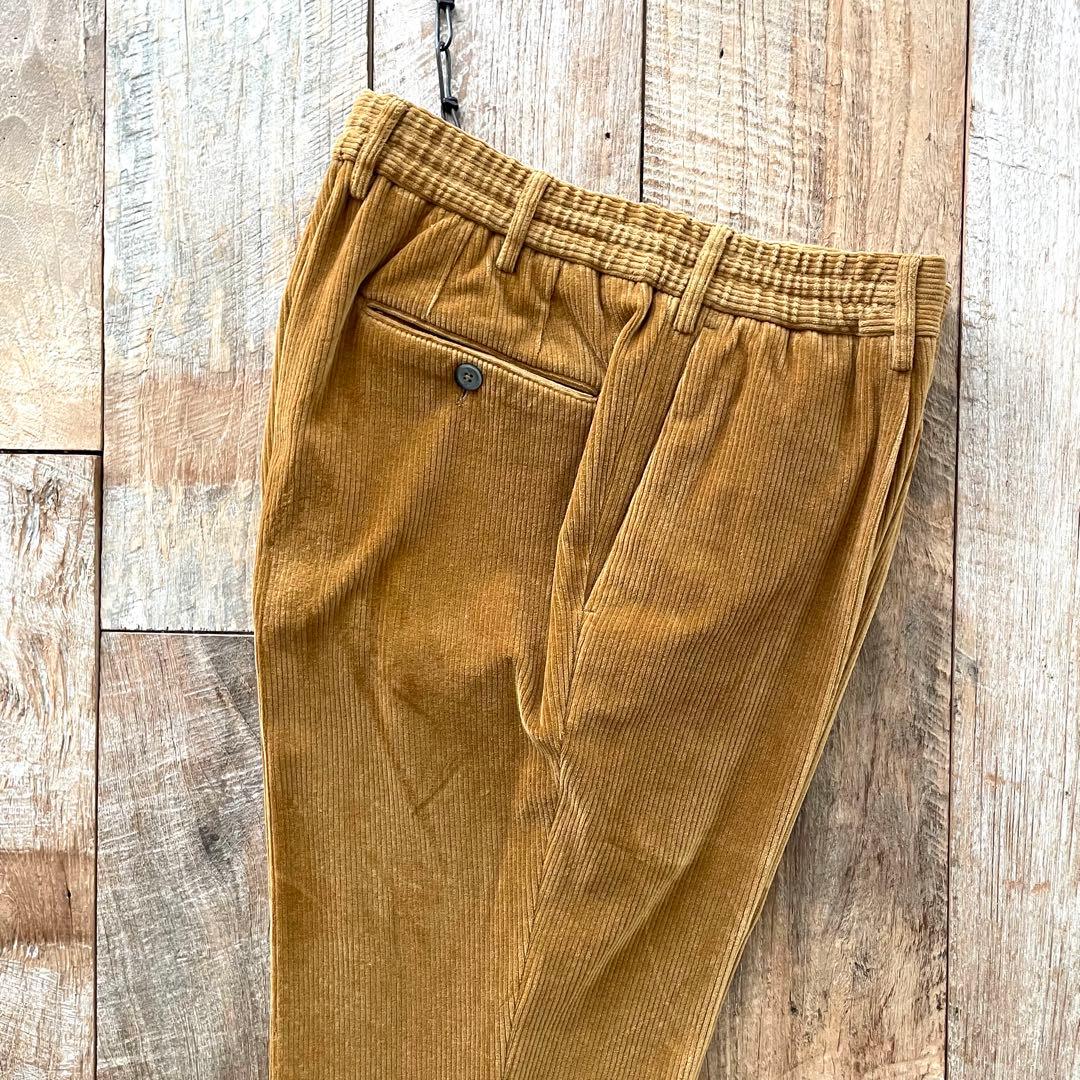 【極美品】PT TORINO テーパード イージー コーデュロイ スラックス