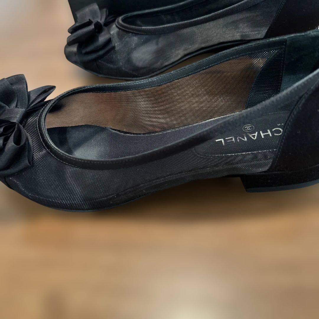 シャネルパンプス黒