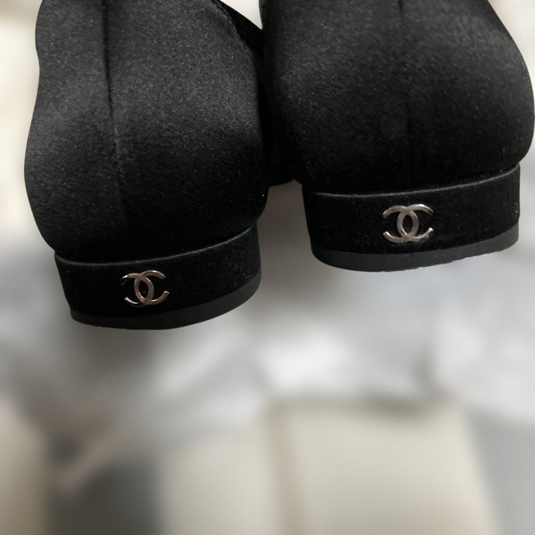 シャネルパンプス黒