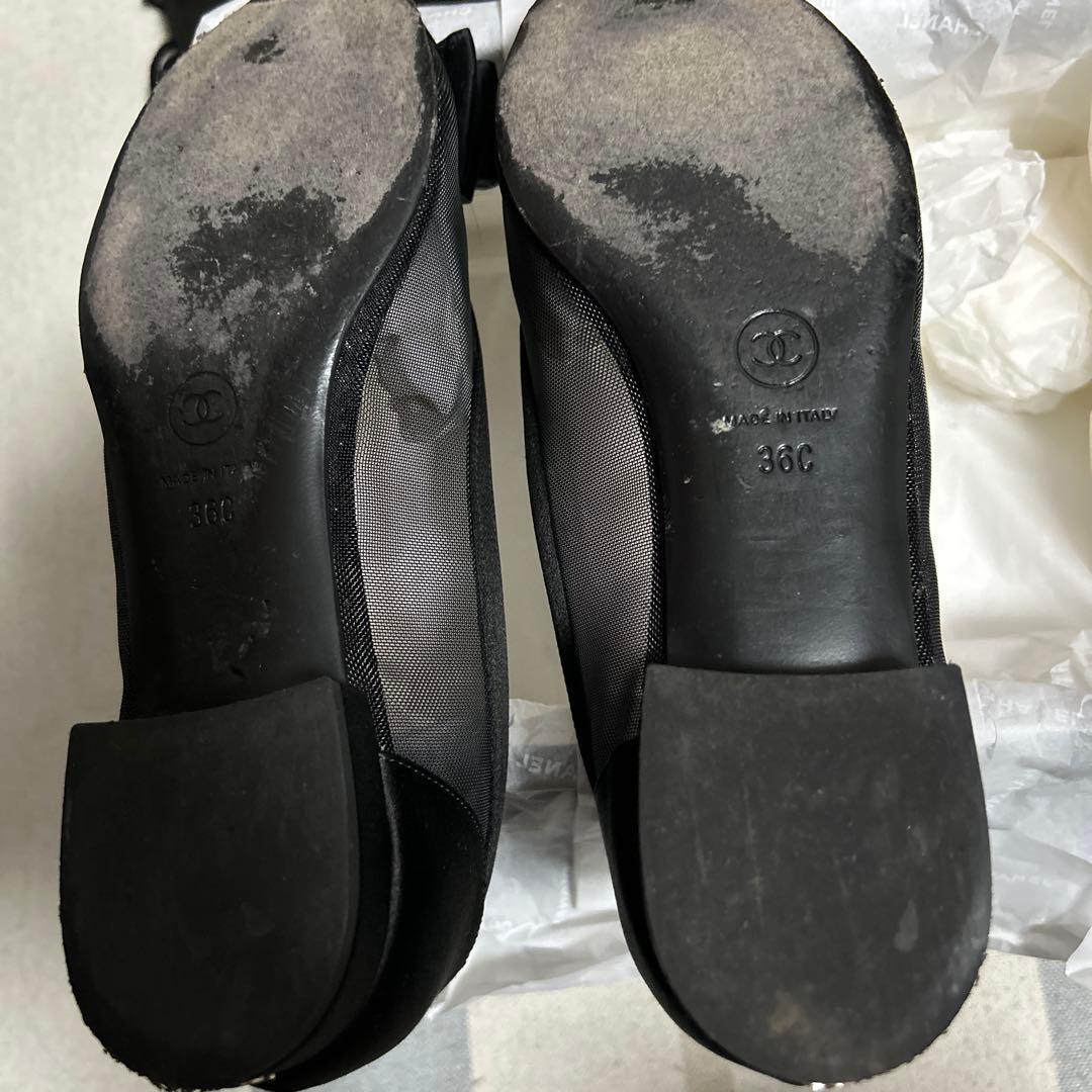 シャネルパンプス黒