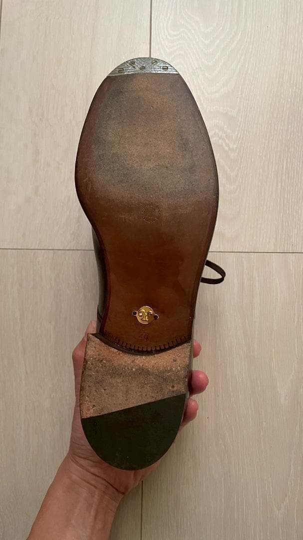 L'ECHOPPE別注 Le Yucca's クロコダイルキャップトゥ ブラウン