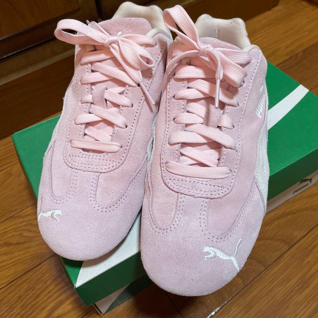 PUMA スピードキャット　OGピンク スニーカー 23センチ