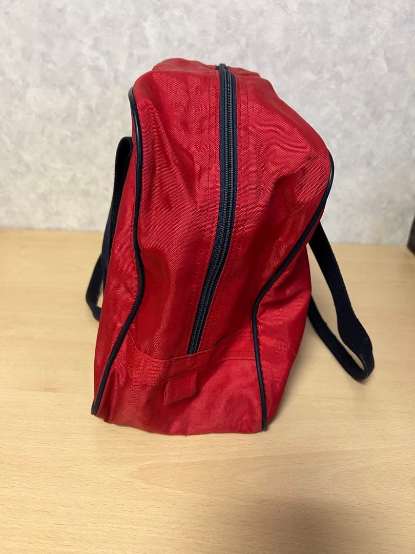 adidas赤スクバ　ボストンバック80s スポーツバック