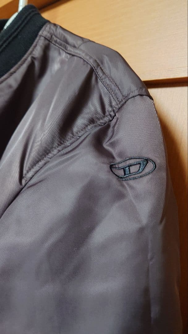 MA-1 フライトジャケット 黒 茶色