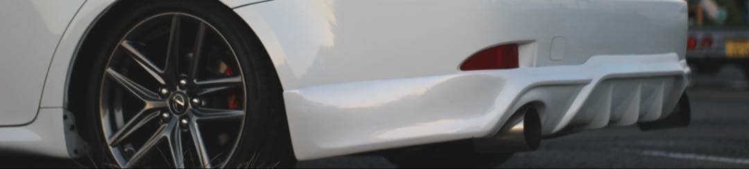 けん Lexus IS250 BEFREE リアピースマフラー