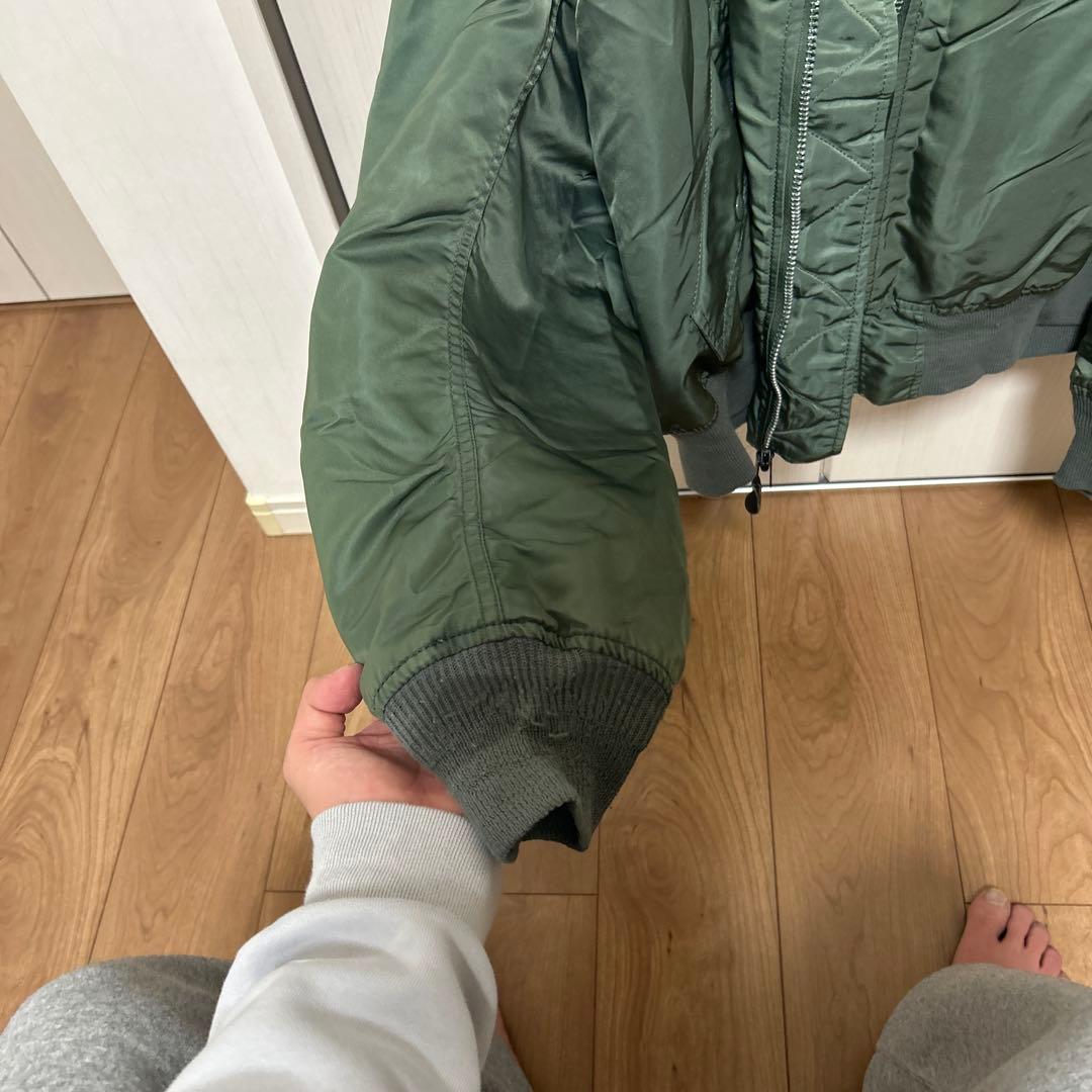 古着 ALPHA MA-1 madeinusa ミリタリー リバーシブル