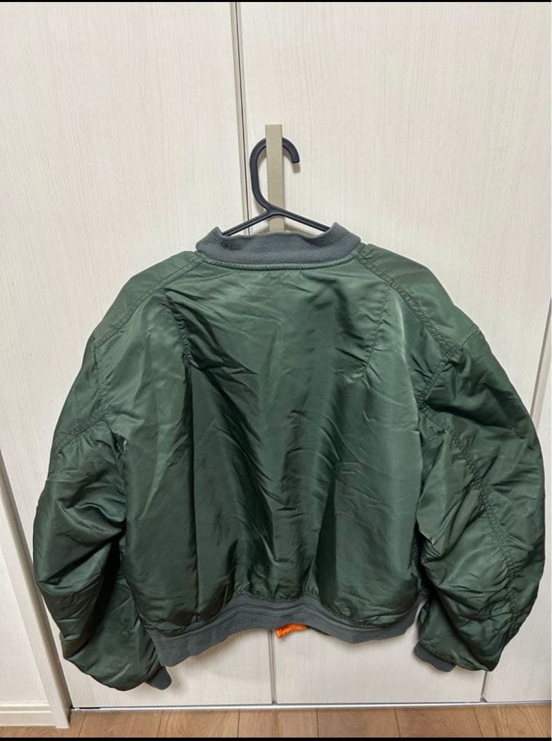 古着 ALPHA MA-1 madeinusa ミリタリー リバーシブル