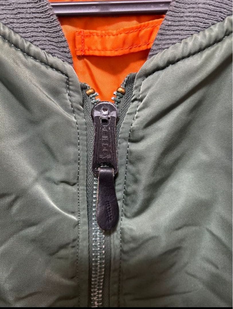 古着 ALPHA MA-1 madeinusa ミリタリー リバーシブル