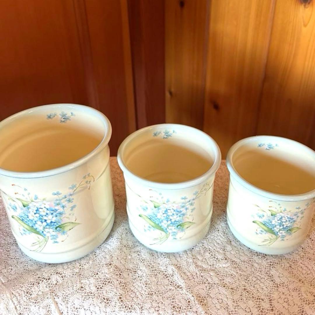 【希少レア‼️】イマン(imane)クラリス　ビード入りキャニスターセット