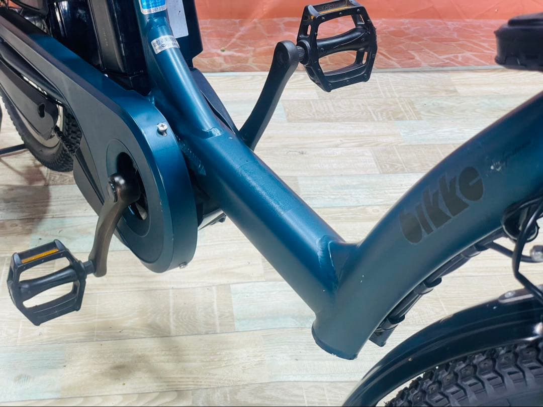 超人気！BIKKE ビッケ⭐️ブリヂストン子供乗せ電動自転車Y3433