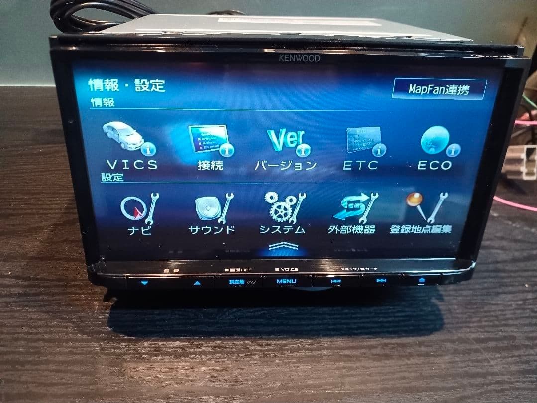 カーナビ KENWOOD MDV-S710