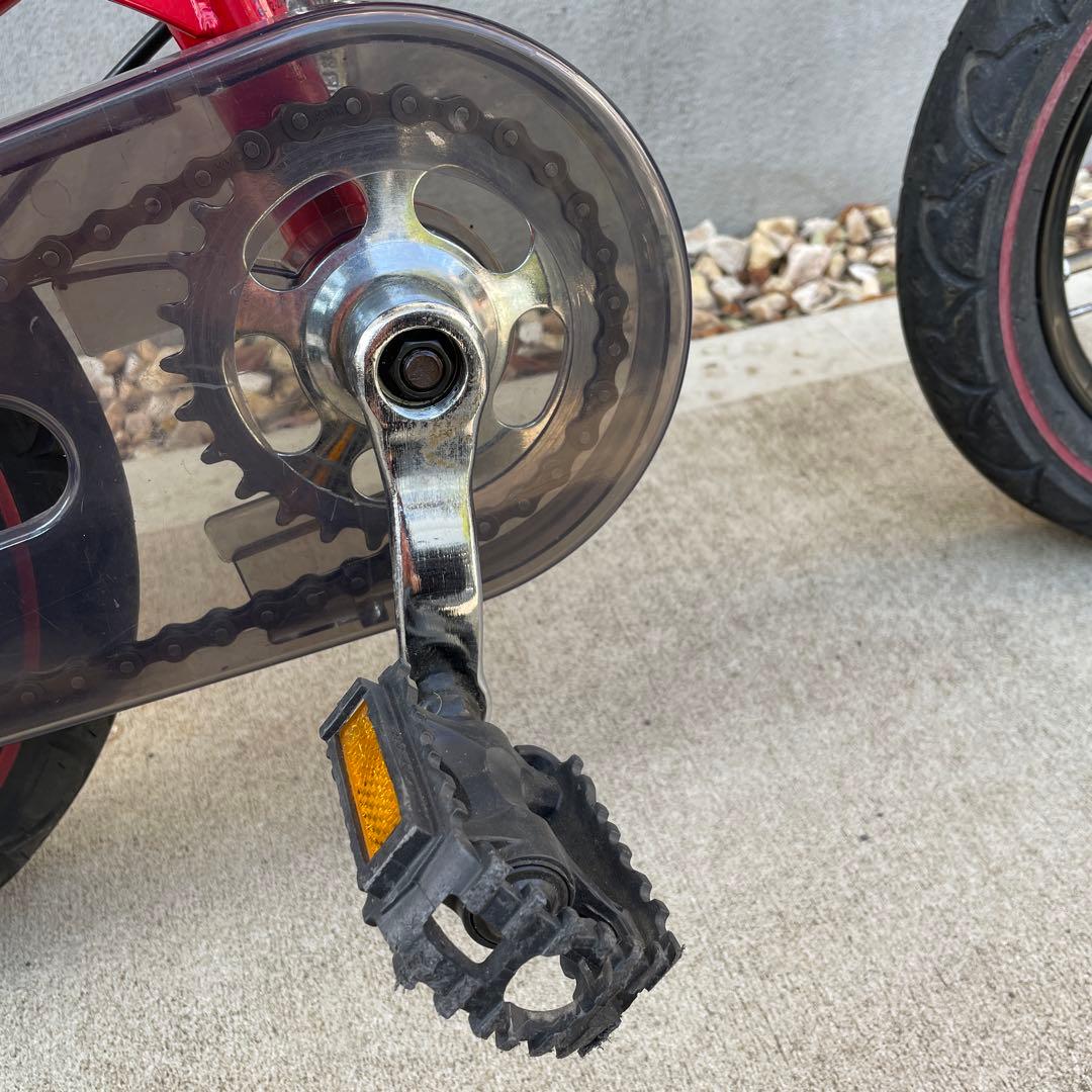 へんしんバイク　12インチ　レッド