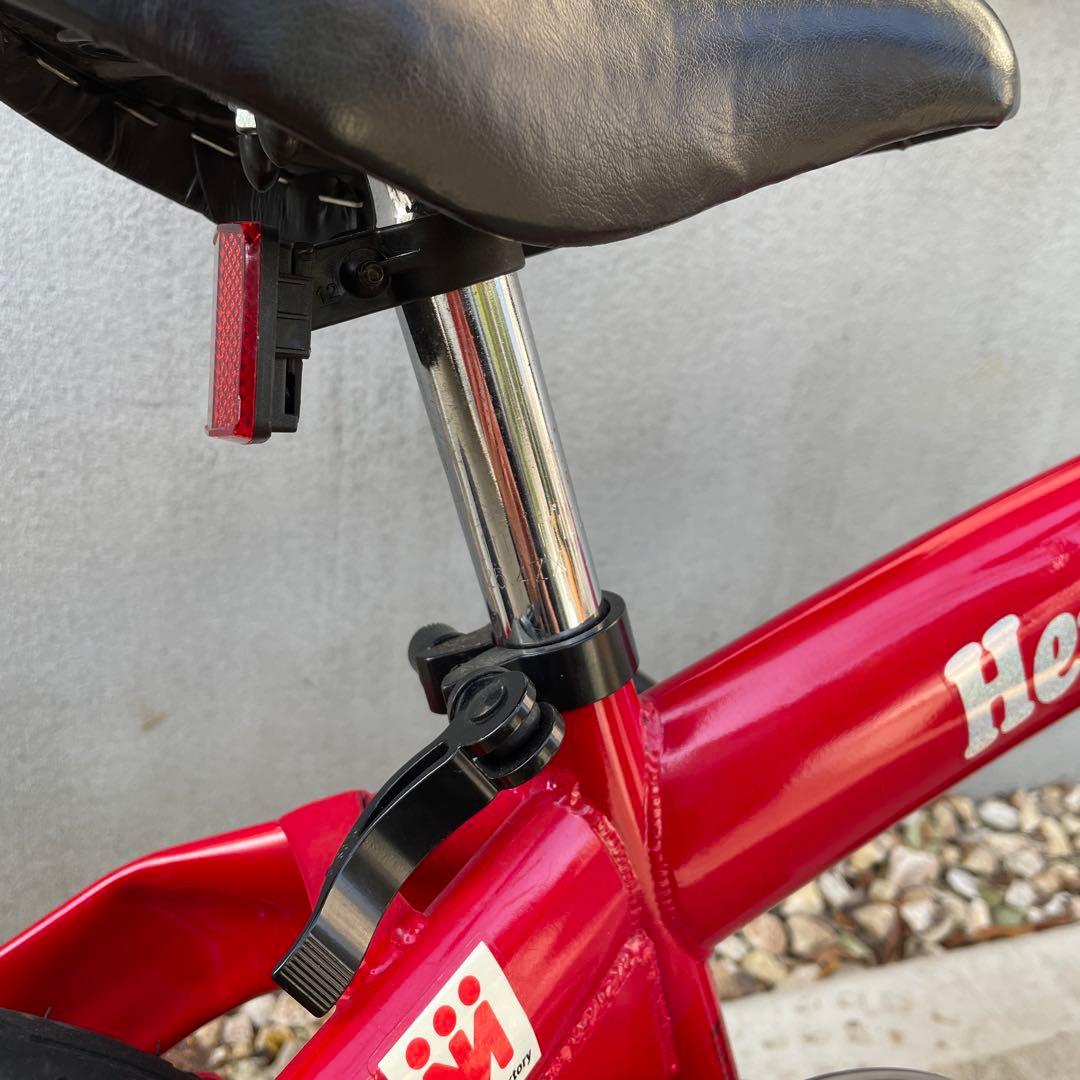 へんしんバイク　12インチ　レッド