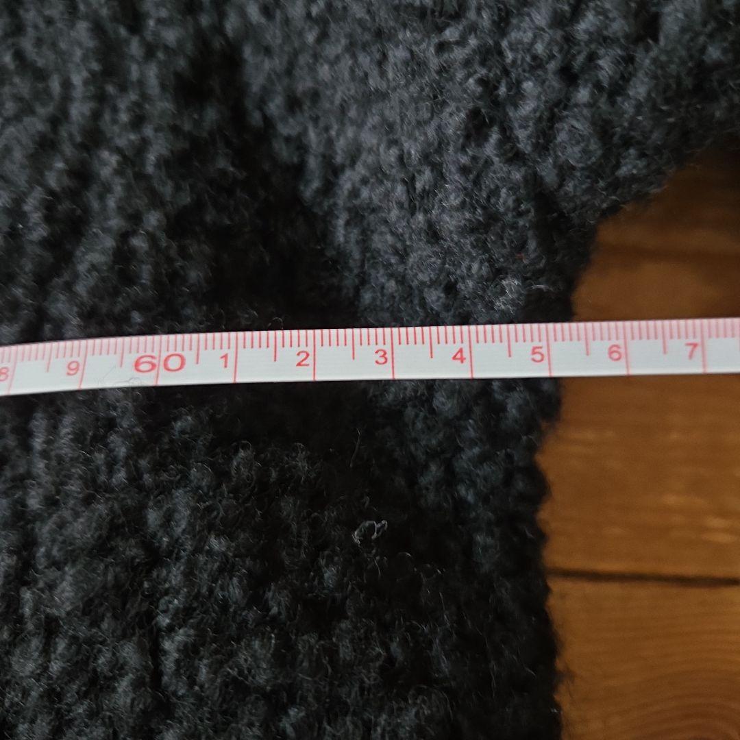 nest Robe ノーカラージャケット ブラック