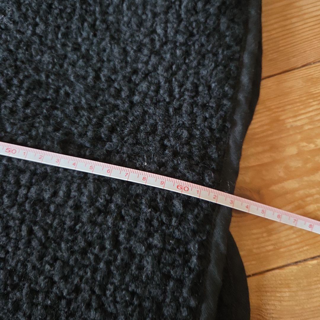 nest Robe ノーカラージャケット ブラック