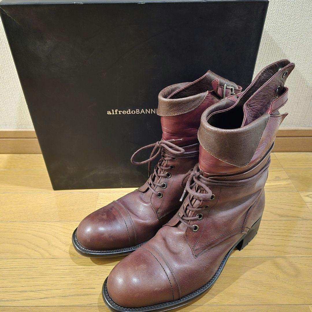 アルフレッドバニスター レースアップブーツ 本革 y2k 2way お兄 39