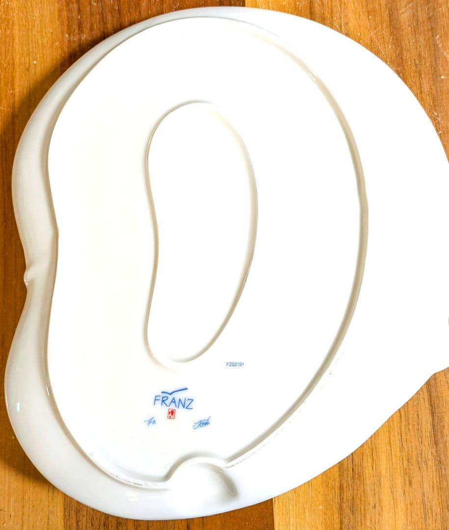 ❤️台湾「フランツ・コレクション」蓮の花 の陶器皿箱入り❤️1765