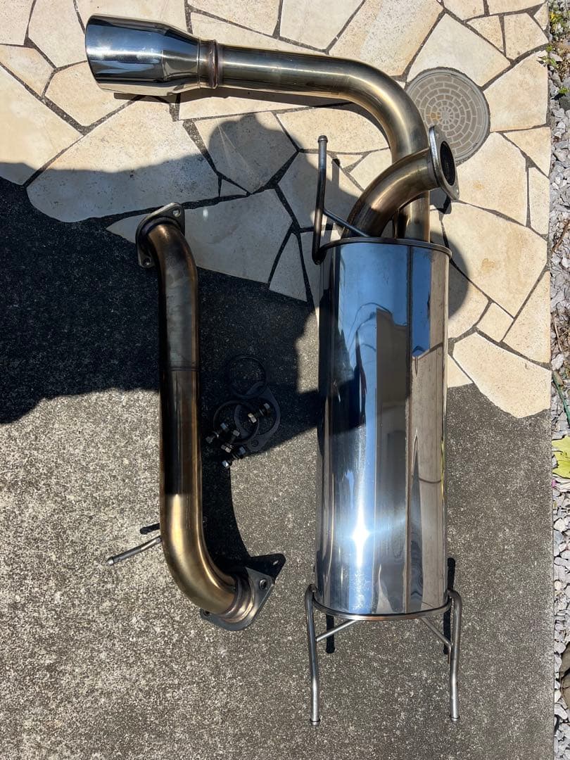 BLアクセラセダン2.0L用　オートエグゼプレミアムテールマフラー