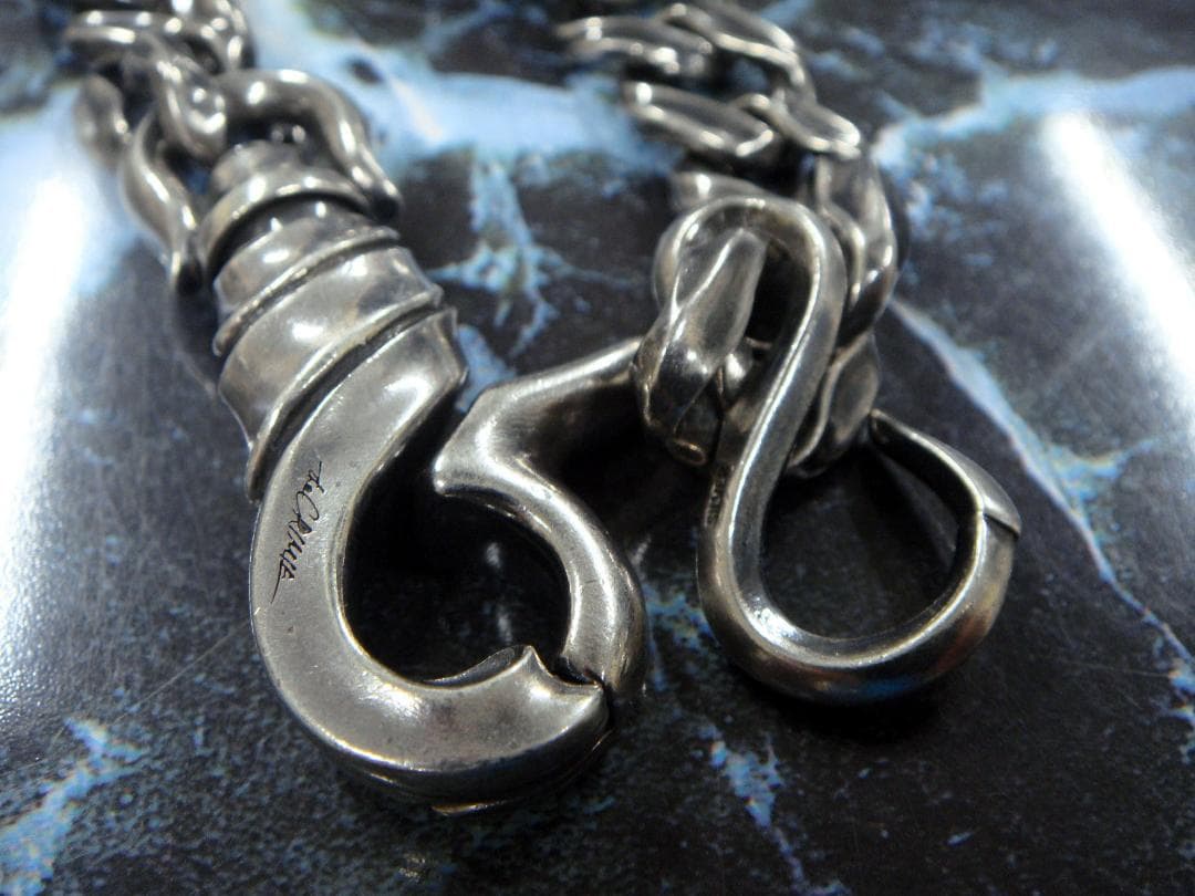 クライミー レターリボン ウォレット チェーン ショート 定価187,000円