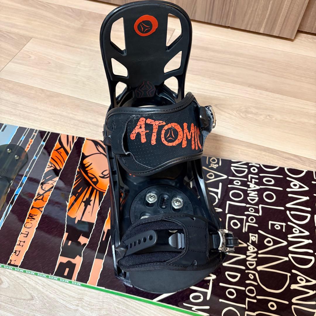 ATOMIC スノーボード 4点セット 板+ビンディング+ブーツ+ケース