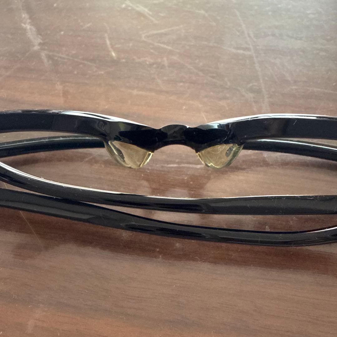 金子眼鏡 與市 Y-2 8K ブラック セルロイド製