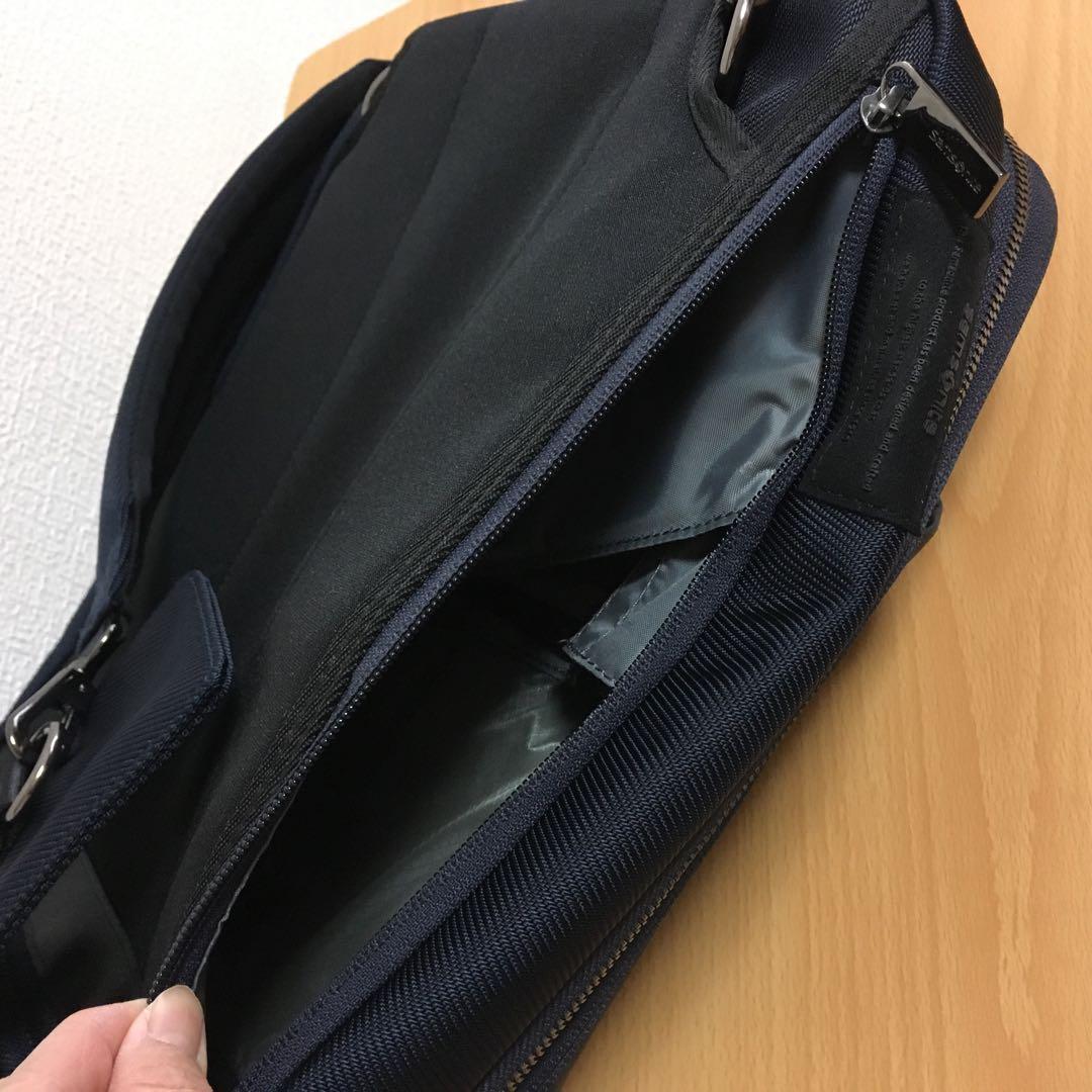 Samsonite(サムソナイト)ジェット ビズ 2 スリング ネイビー 紺