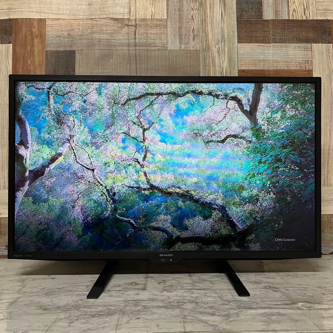 即日受渡❣️全国送料込今年購入シャープ32型液晶テレビWチューナー 外付け録画可