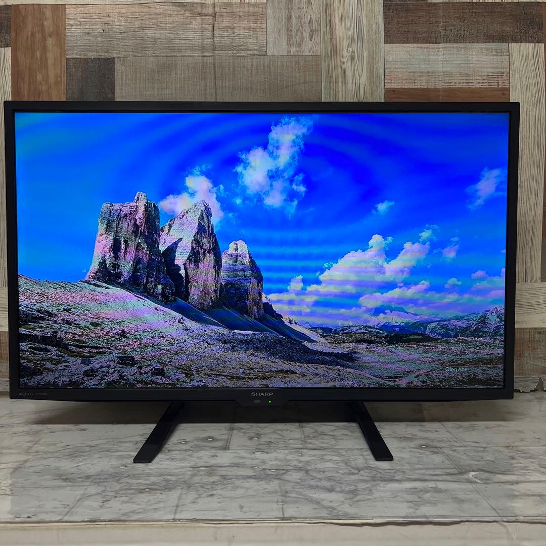 即日受渡❣️全国送料込今年購入シャープ32型液晶テレビWチューナー 外付け録画可